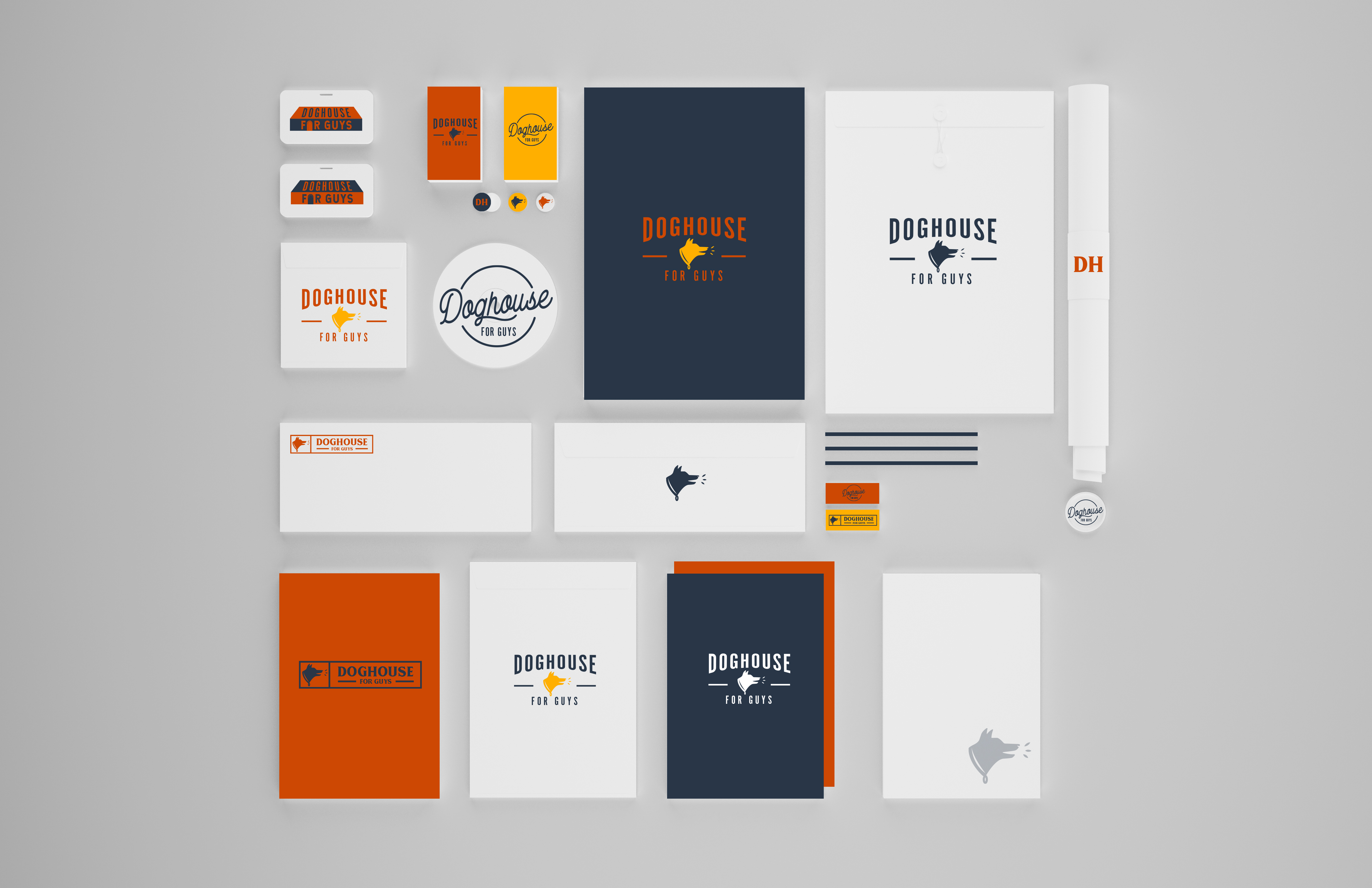 Doghouse For Guys Brand Mock