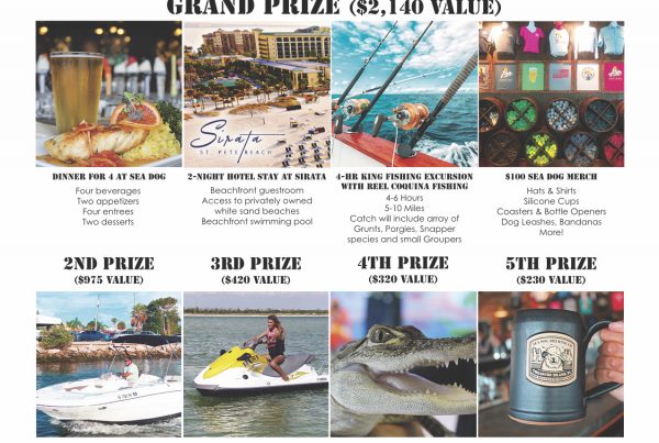 sea dog summer giveaway poster