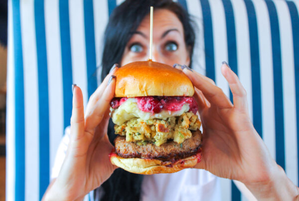 thanksgiving burger boulevard burgers evolve and co